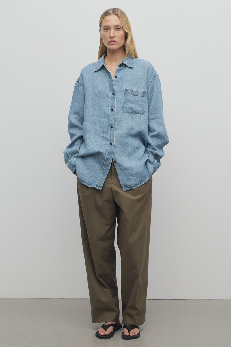 Lilas 코튼 팬츠