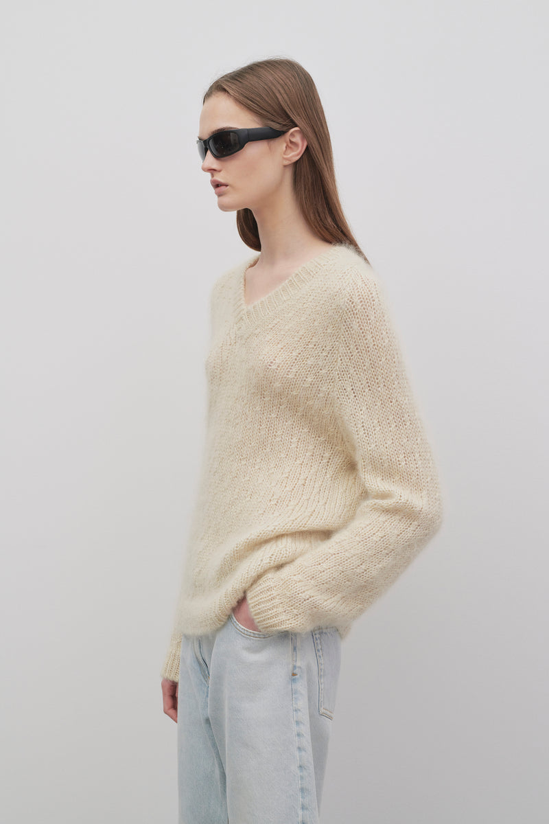 モヘア＆シルク製 Finley Top