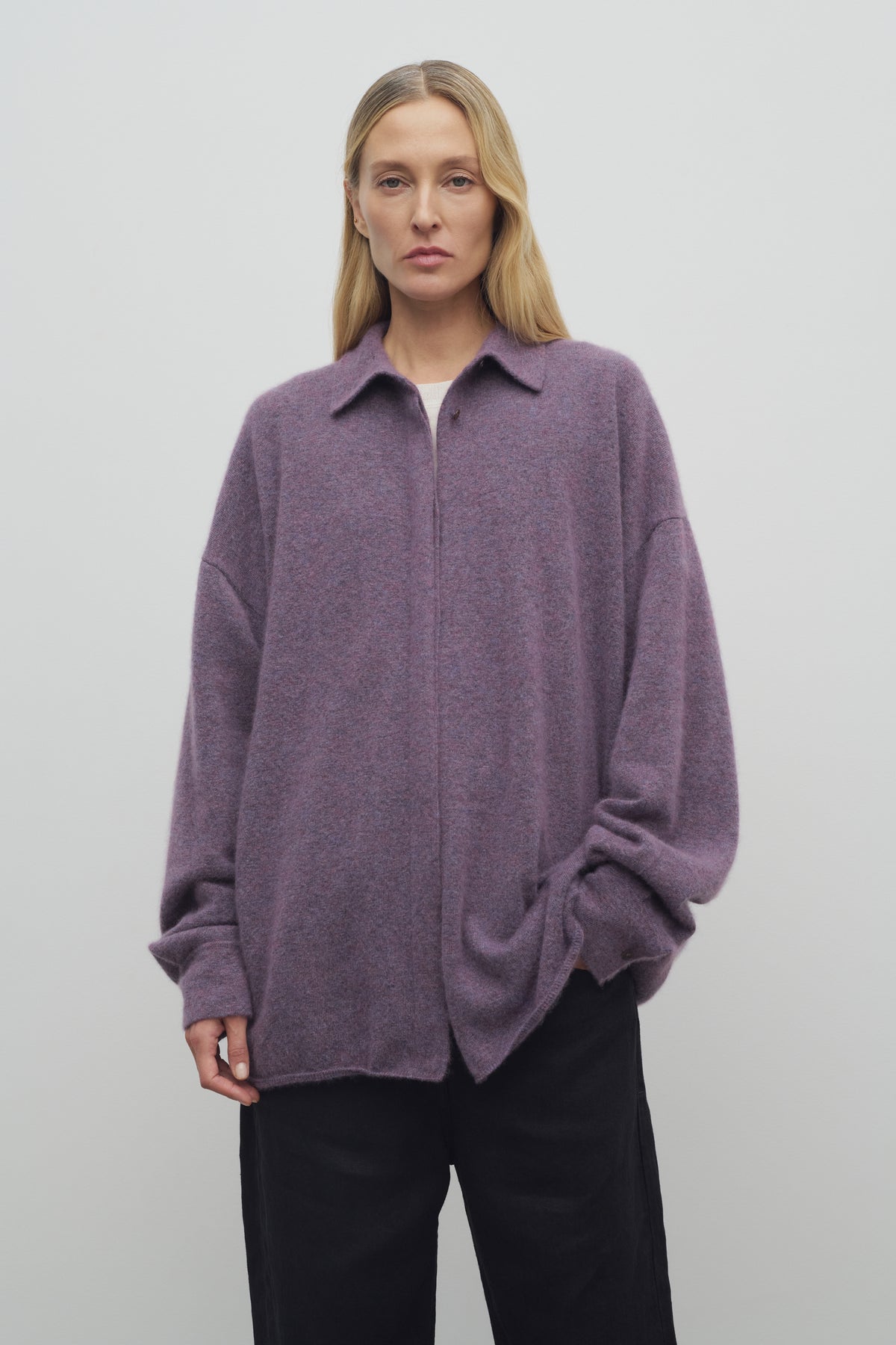 Janak Top in Silk, Cashmere, and Cotton