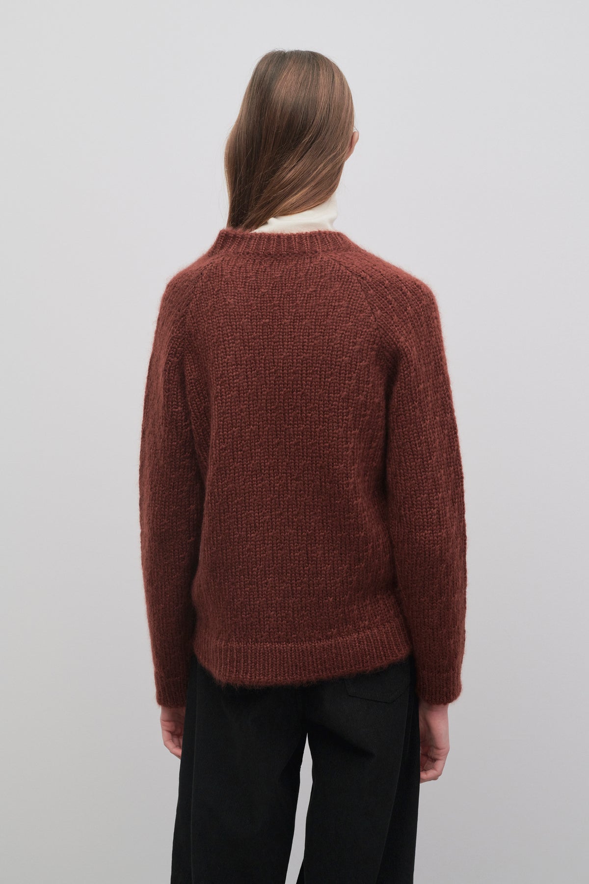 Finley Sweater in Mohair and Silk