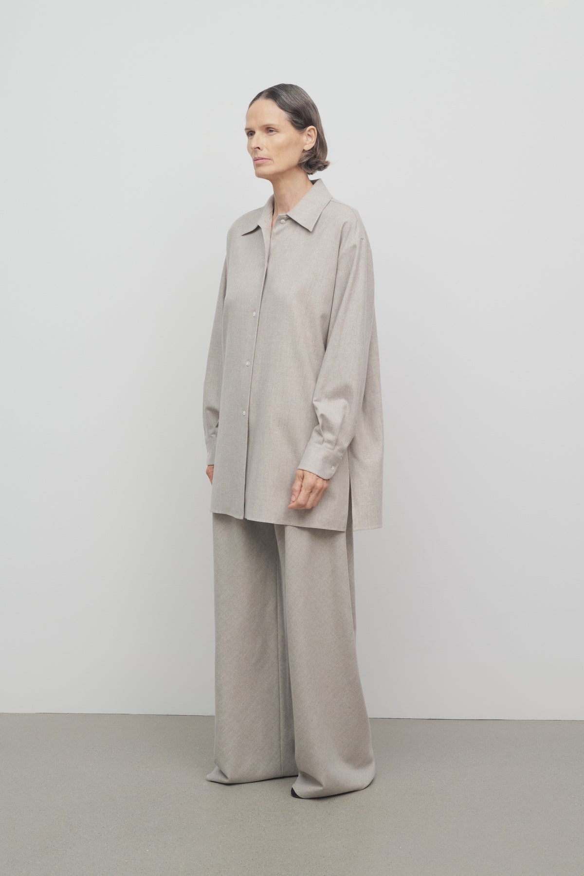 Gala Pant in Wool and Cashmere