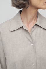 Komako Shirt in Wool and Cashmere