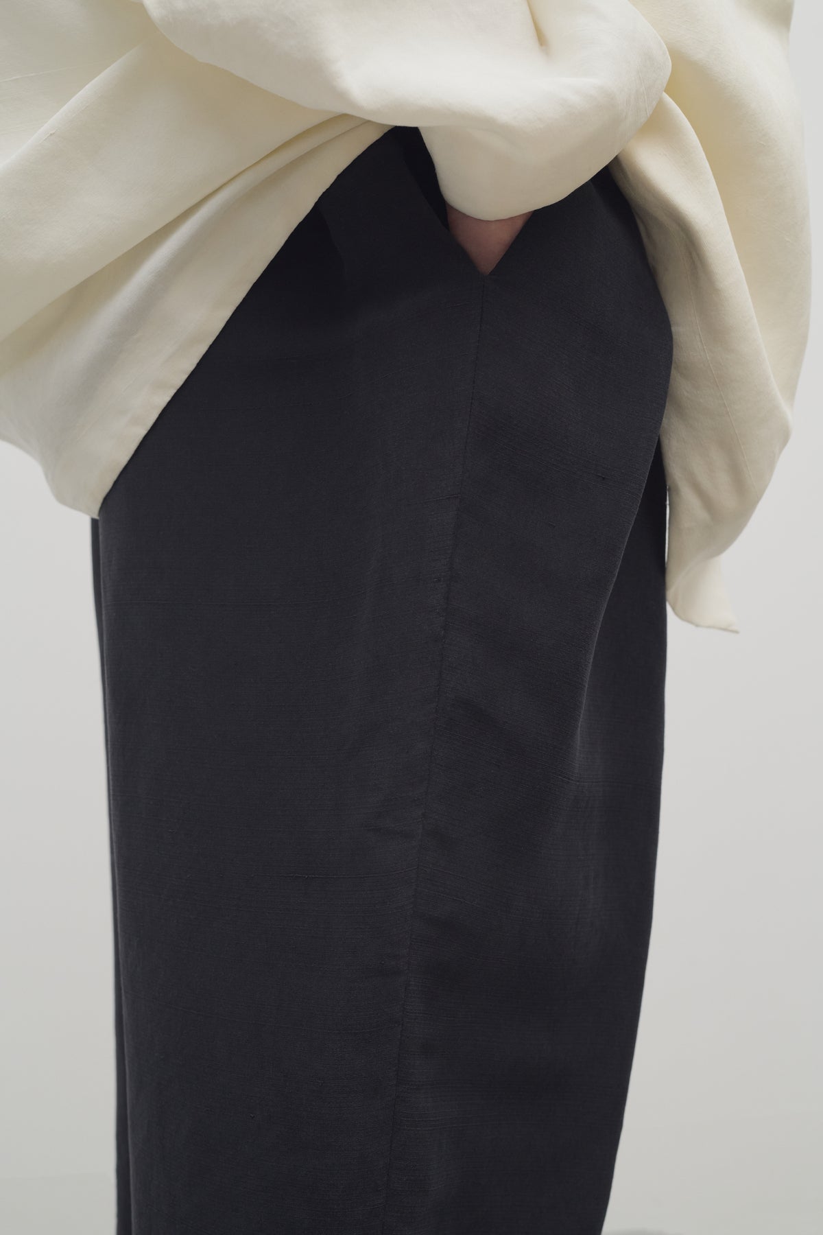 Dyri Pantaloni in Seta