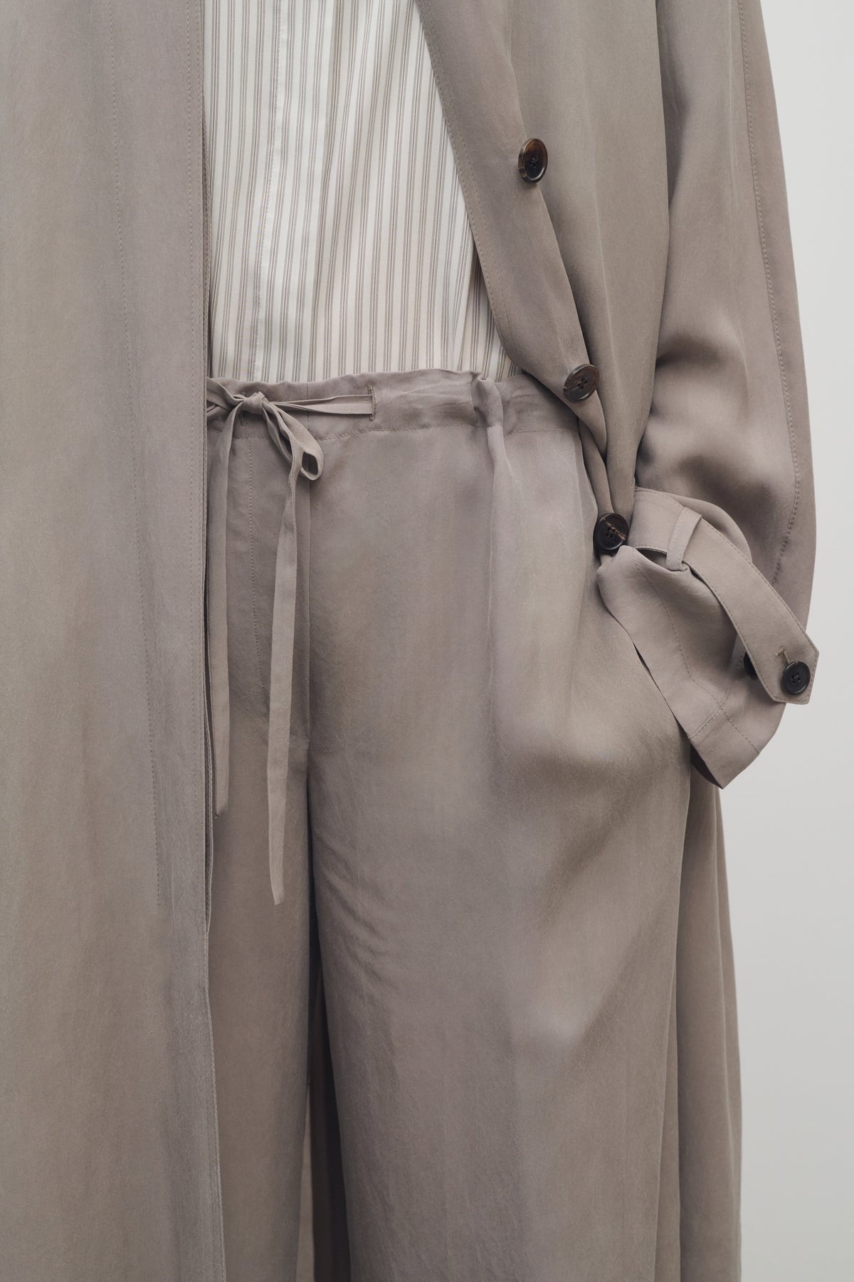 Enea Pantaloni in Cupro