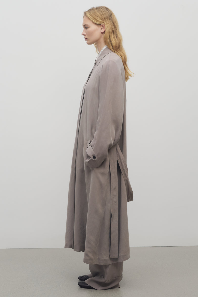 Ryo Cappotto in Cupro