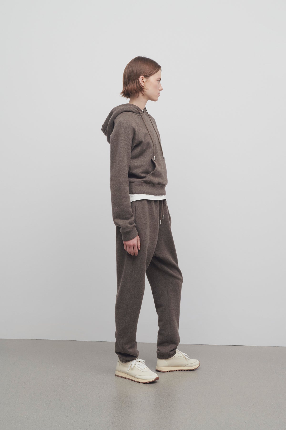 Teo Pantaloni in Cashmere e Cotone