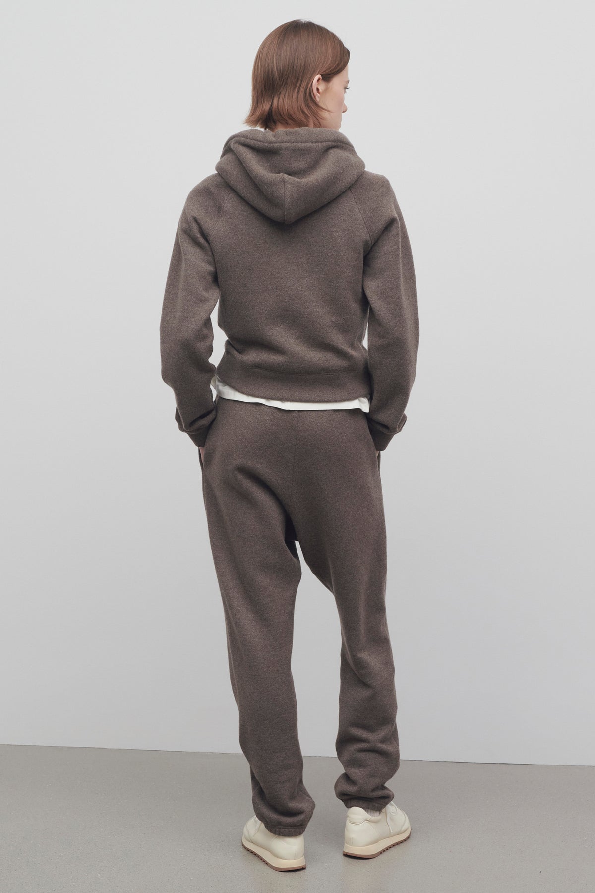 Teo Pantaloni in Cashmere e Cotone