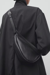 Bolso Pequeño Slouchy Banana de Cuero 