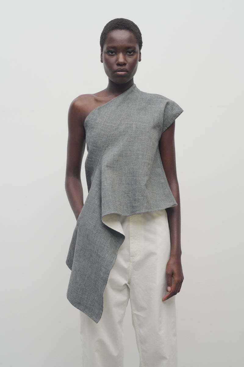 Zena Top in Lino