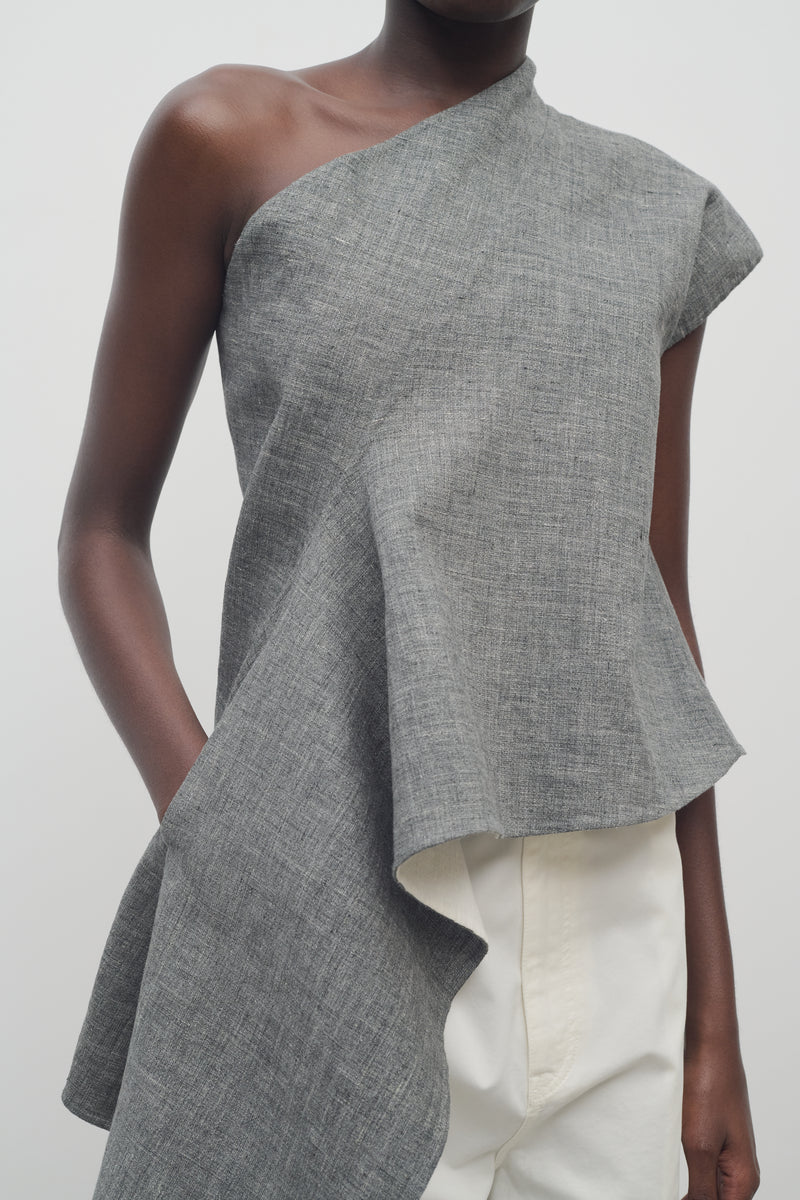 Zena Top in Lino