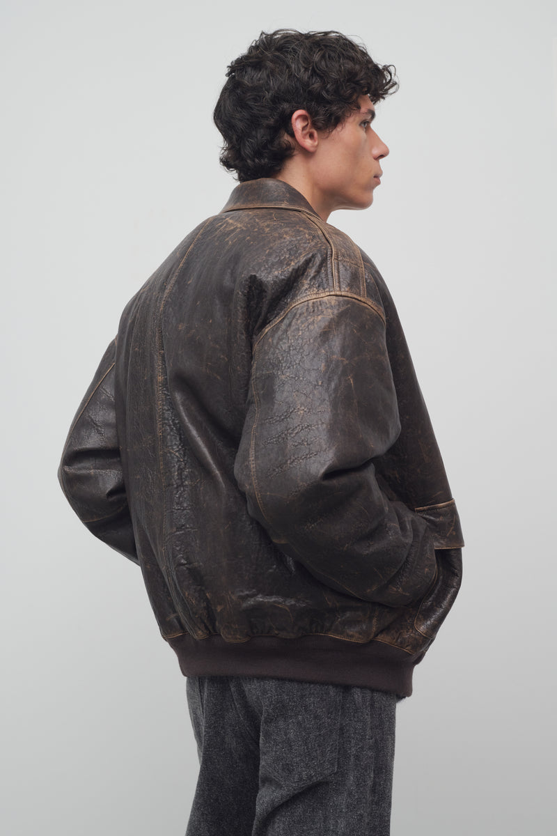 Orwell Jacket in Leather