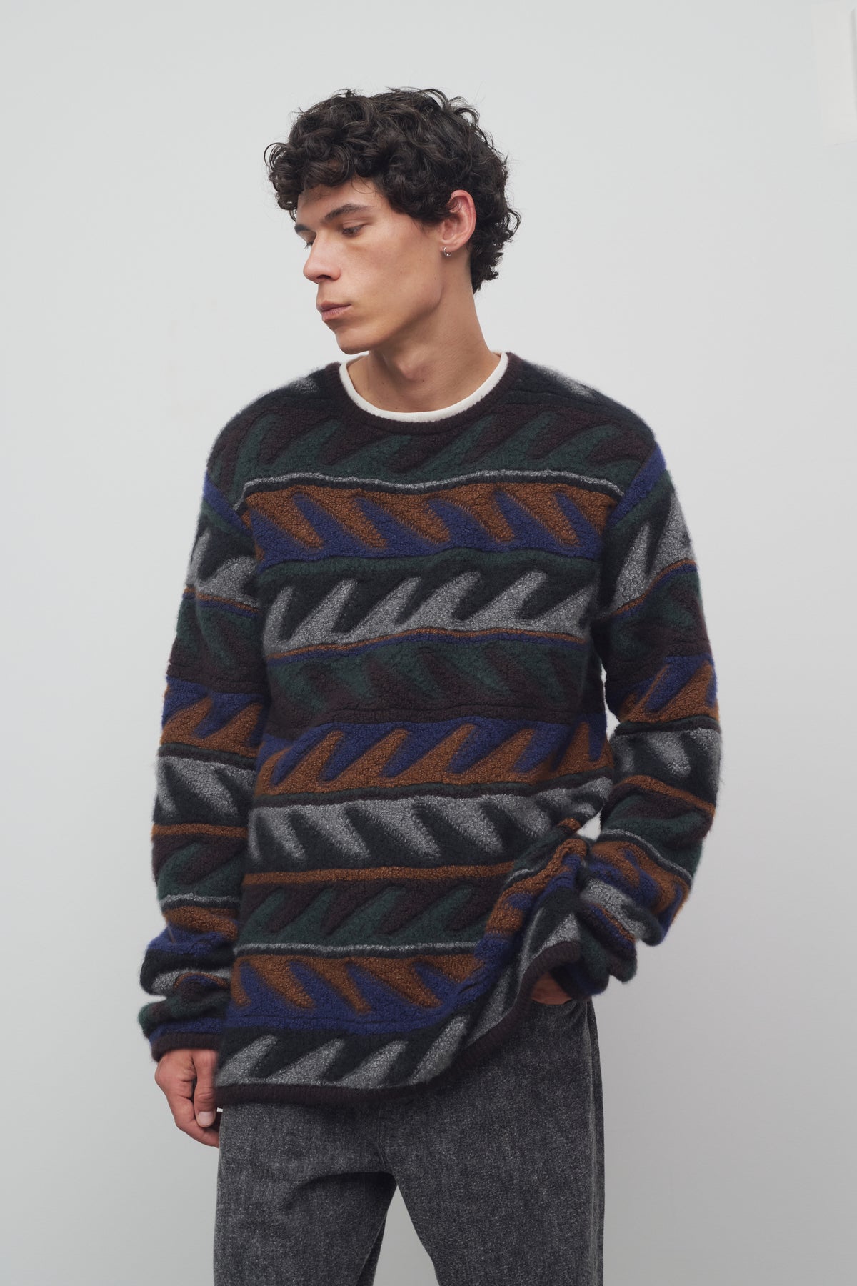 Bakou Sweater in Cashmere and Silk