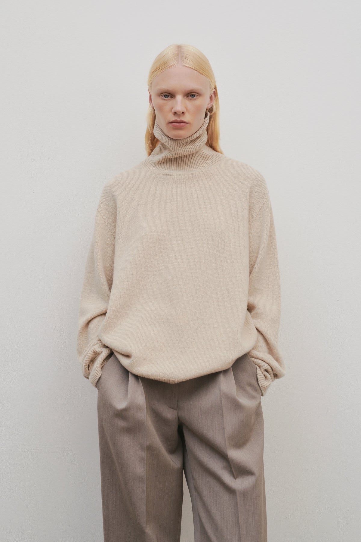 Stepny Turtleneck in Wool and Cashmere