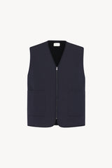 Acadia Vest in Cashmere and Silk