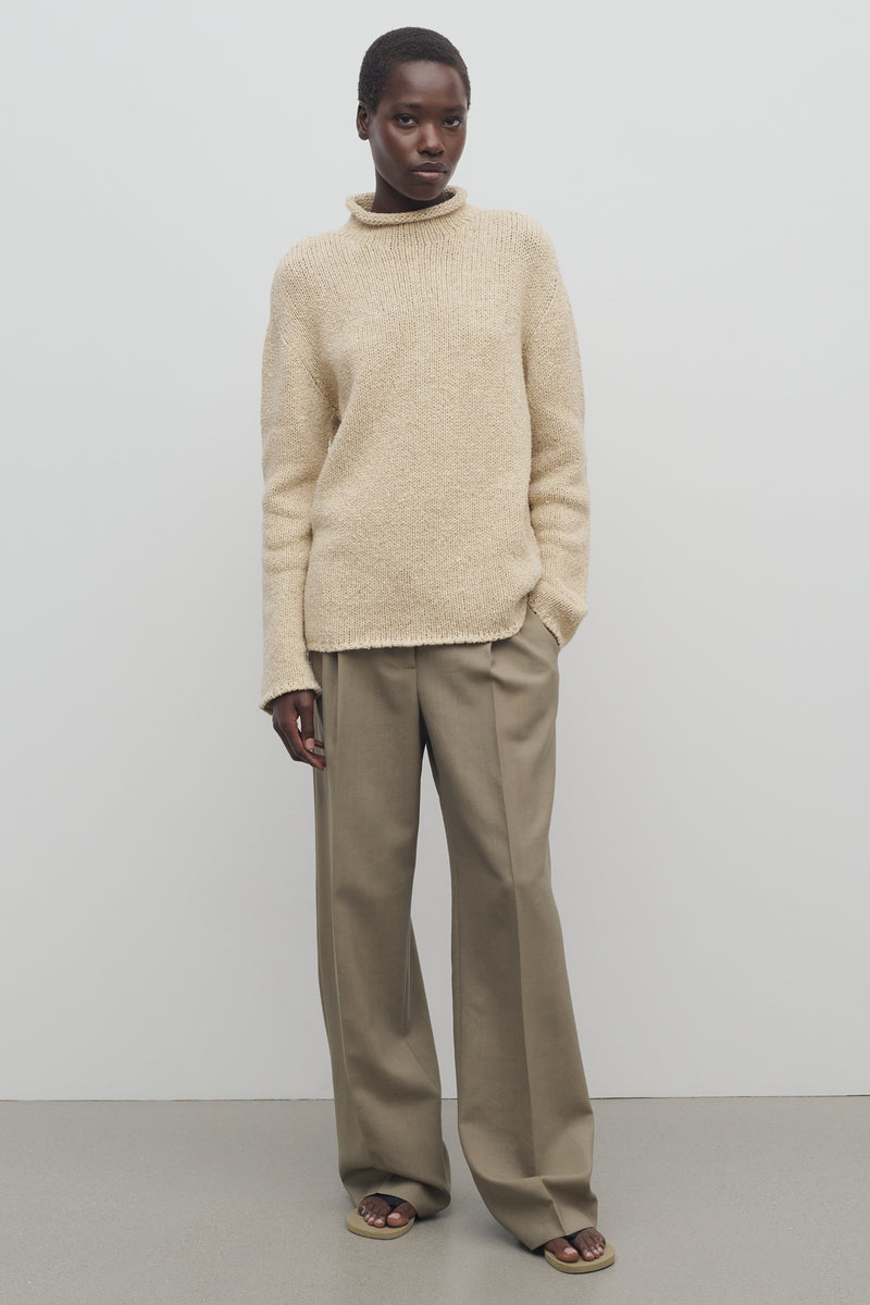 Bogat Pantalon en Laine et Mohair