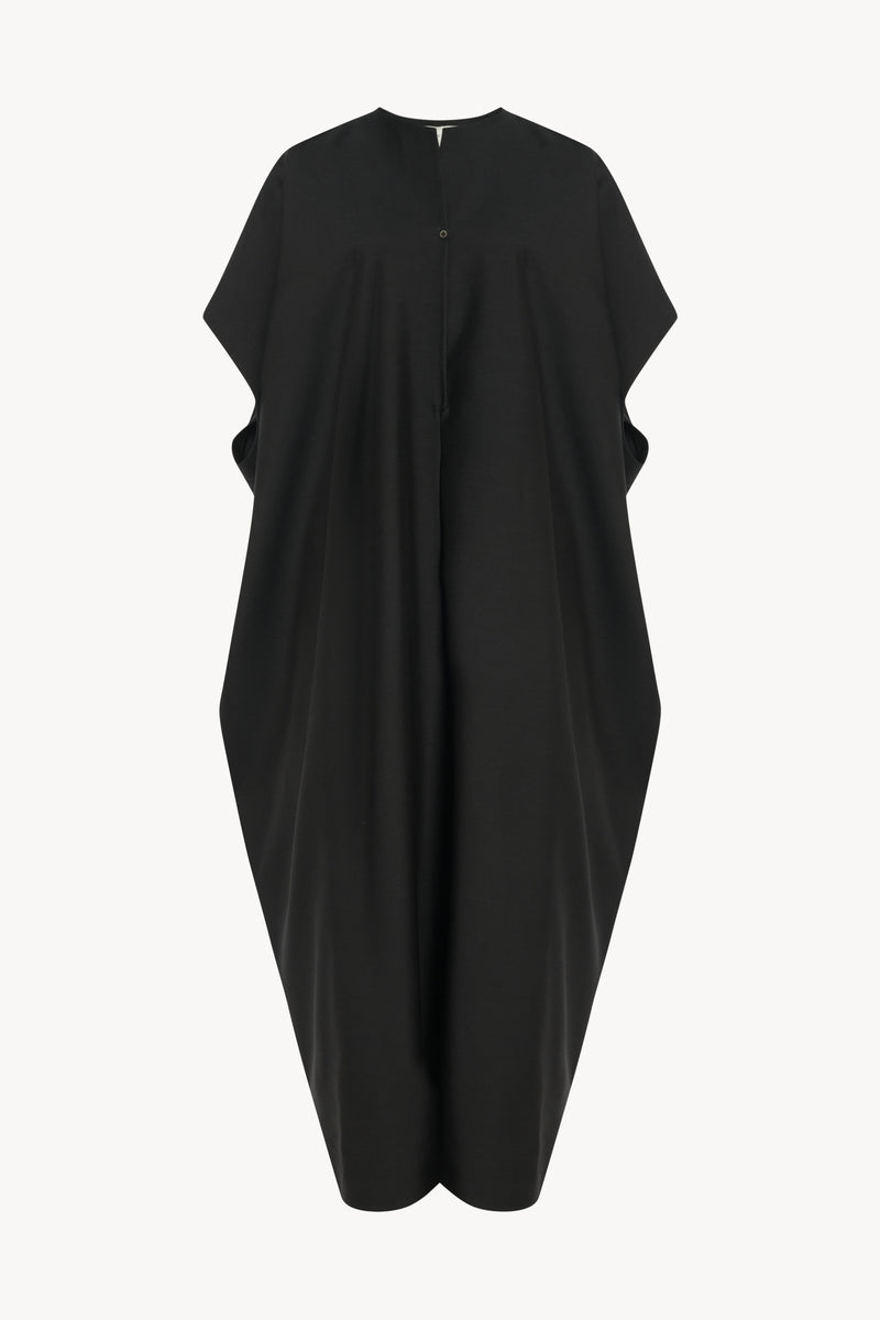 Saule Robe en Laine Vierge et Soie