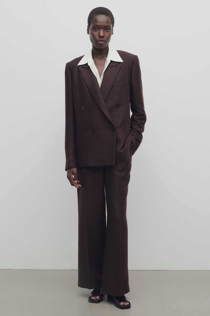 Noxy Pantaloni in Cashmere e Seta