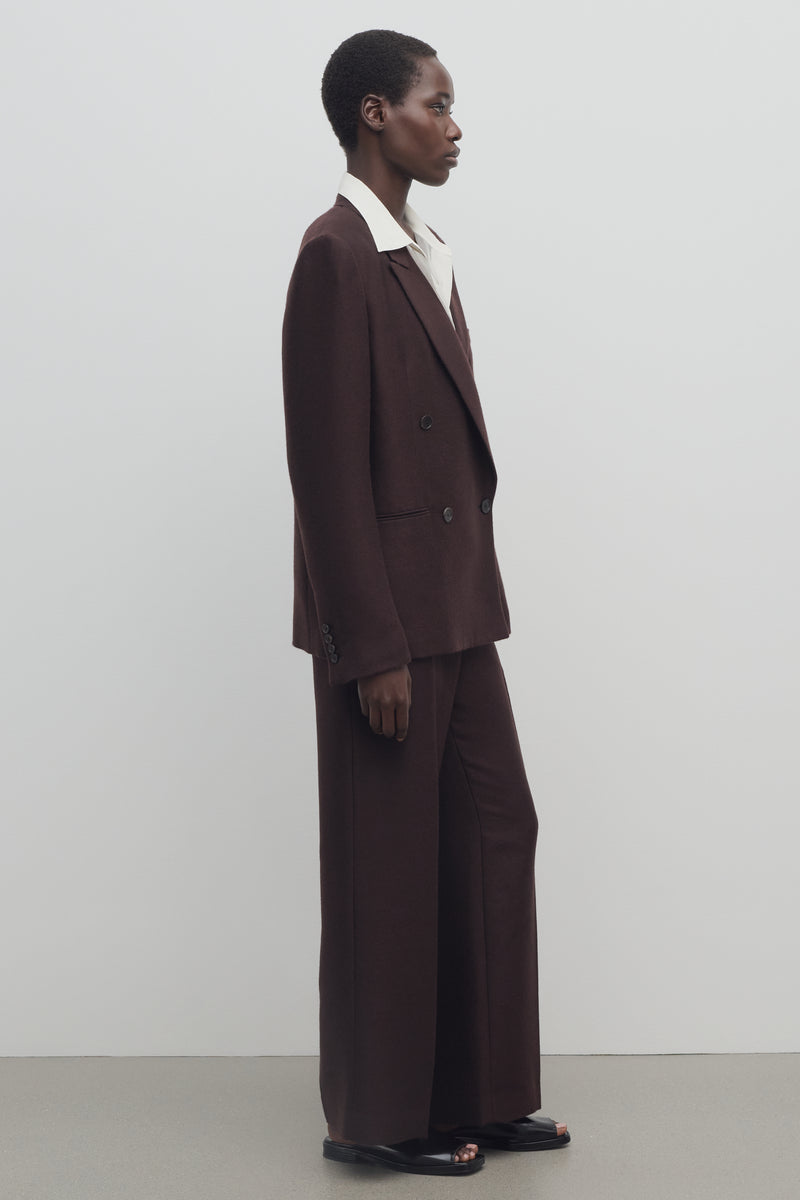 Noxy Pantaloni in Cashmere e Seta