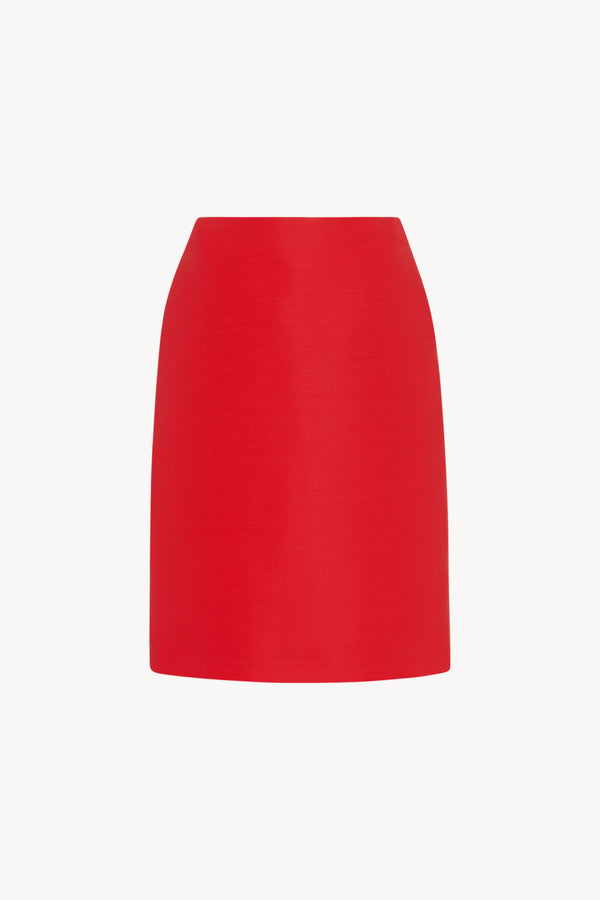 Corinna Skirt in Coated Wool