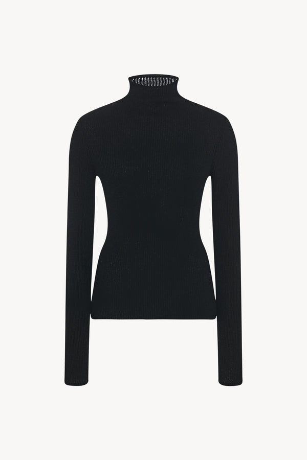 Hurly Turtleneck in Cashmere and Silk