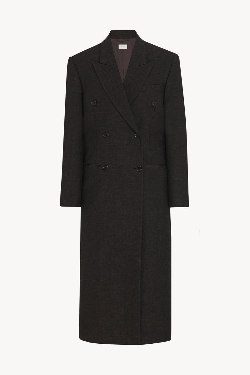 Duras Coat in Cotton and Wool