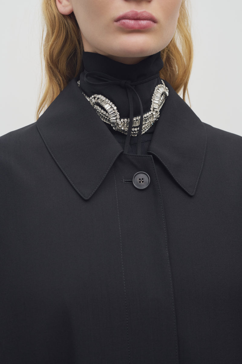 Katelis Jabot 真丝衣领