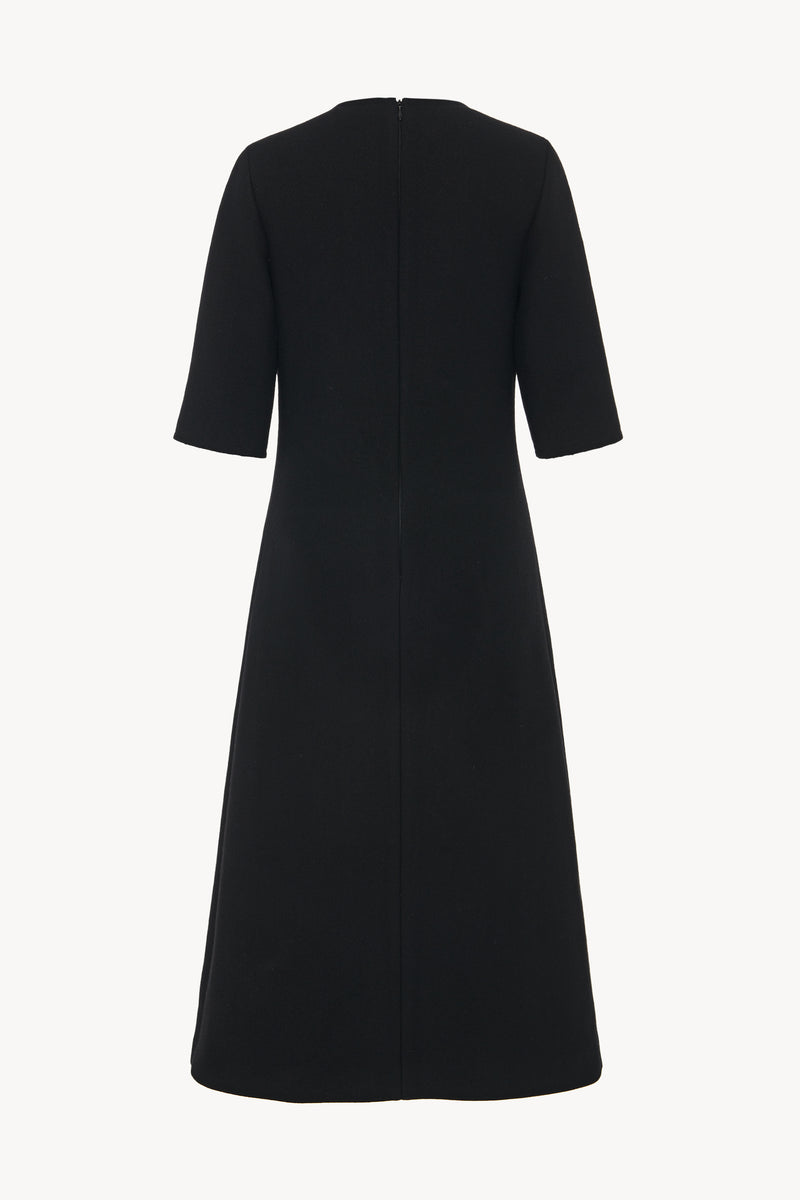 Solene Dress in Wool and Nylon