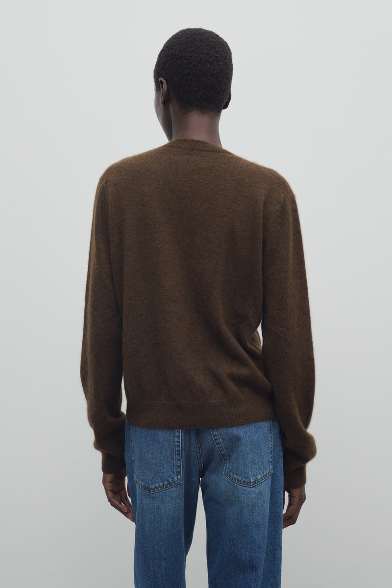 Jahi Sweater in Silk, Cashmere, and Cotton