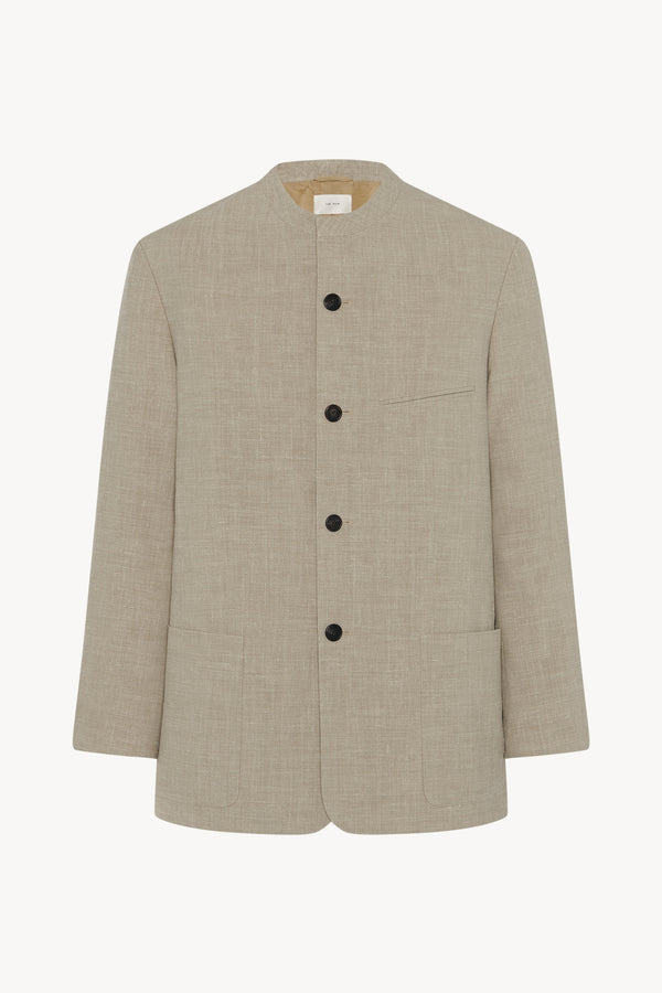 Casimir Jacket in Silk, Linen, and Virgin Wool