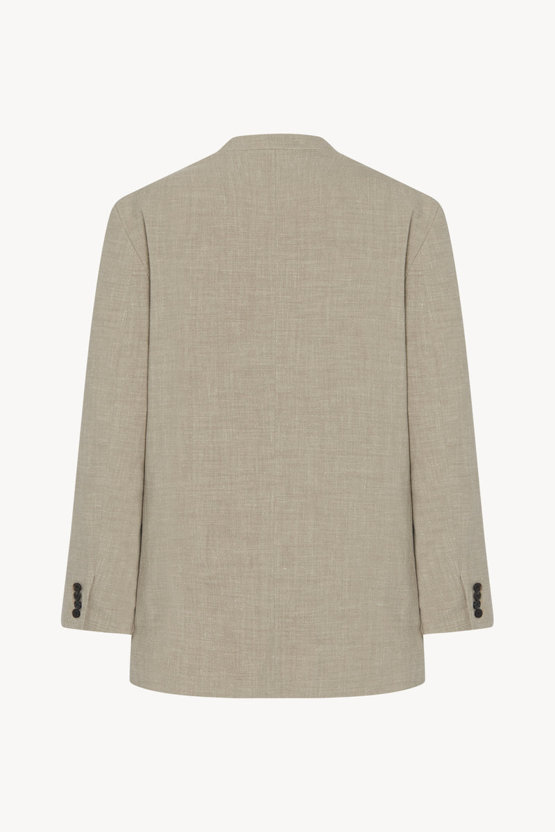 Casimir Jacket in Silk, Linen, and Virgin Wool