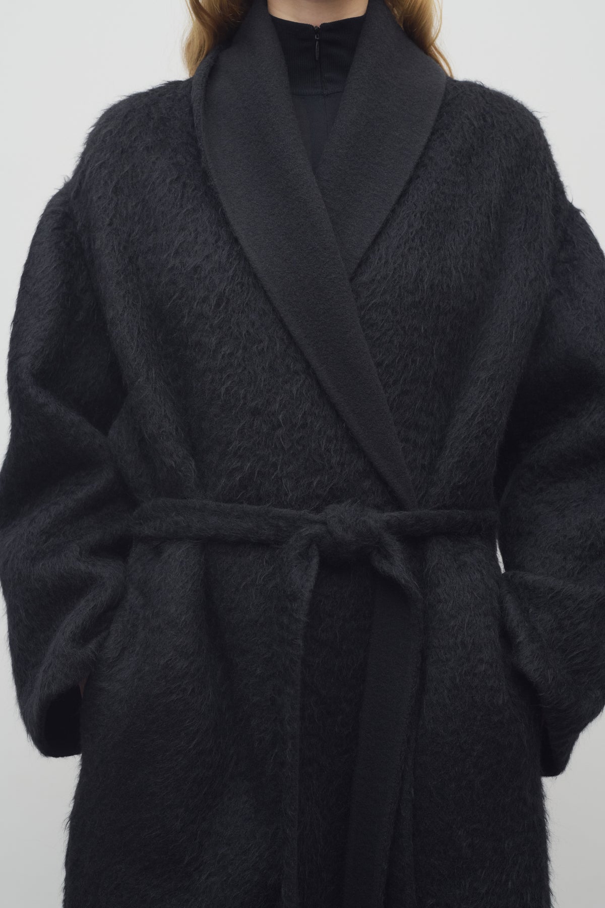 Aneta Cappotto in Lana e Alpaca