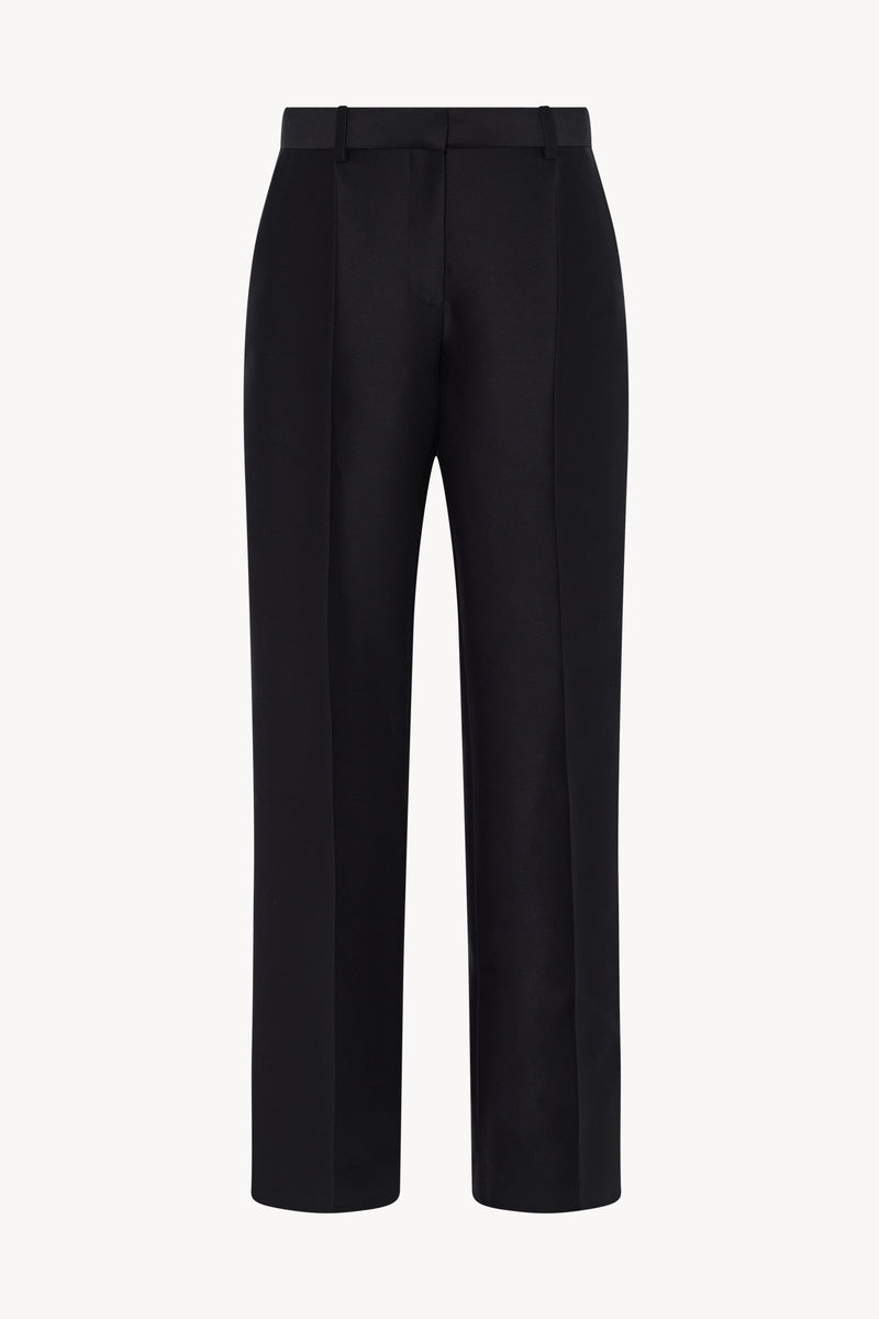 Alaric Pant in Wool and Silk