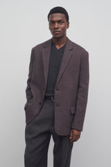 Eligio Jacket in Linen and Wool