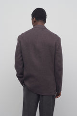 Eligio Jacket in Linen and Wool