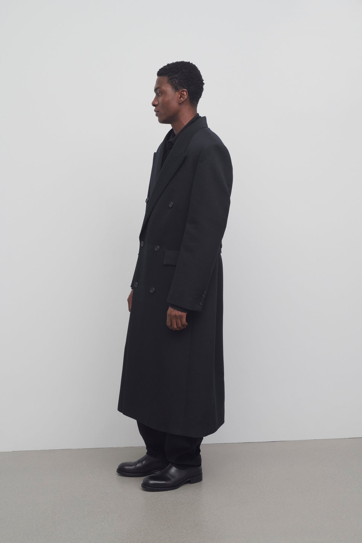 Velasco Coat in Wool and Nylon