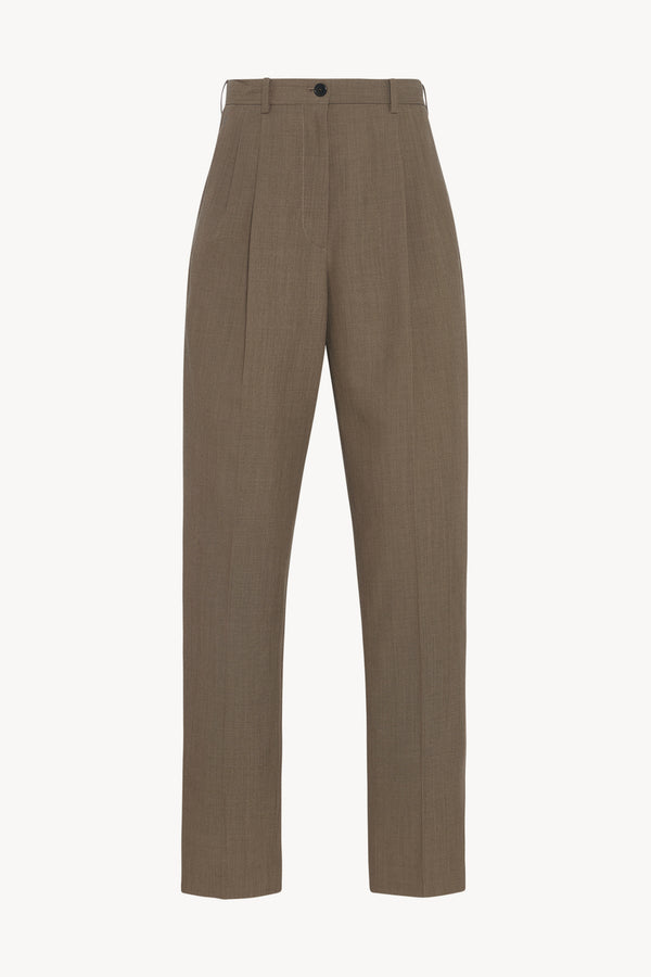 Bryce Pantaloni in Lana e Seta