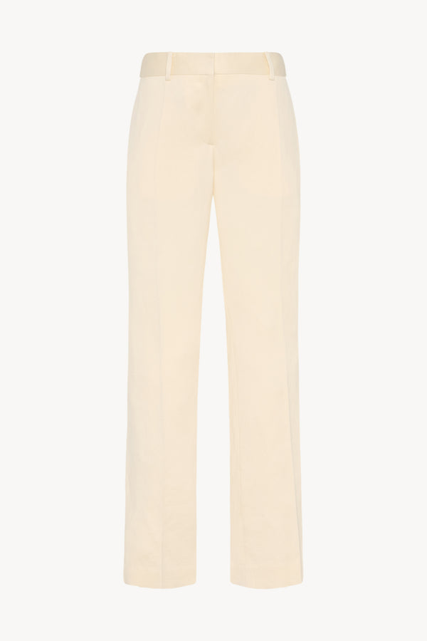 Ian Pantaloni in Cotone, Seta e Lino