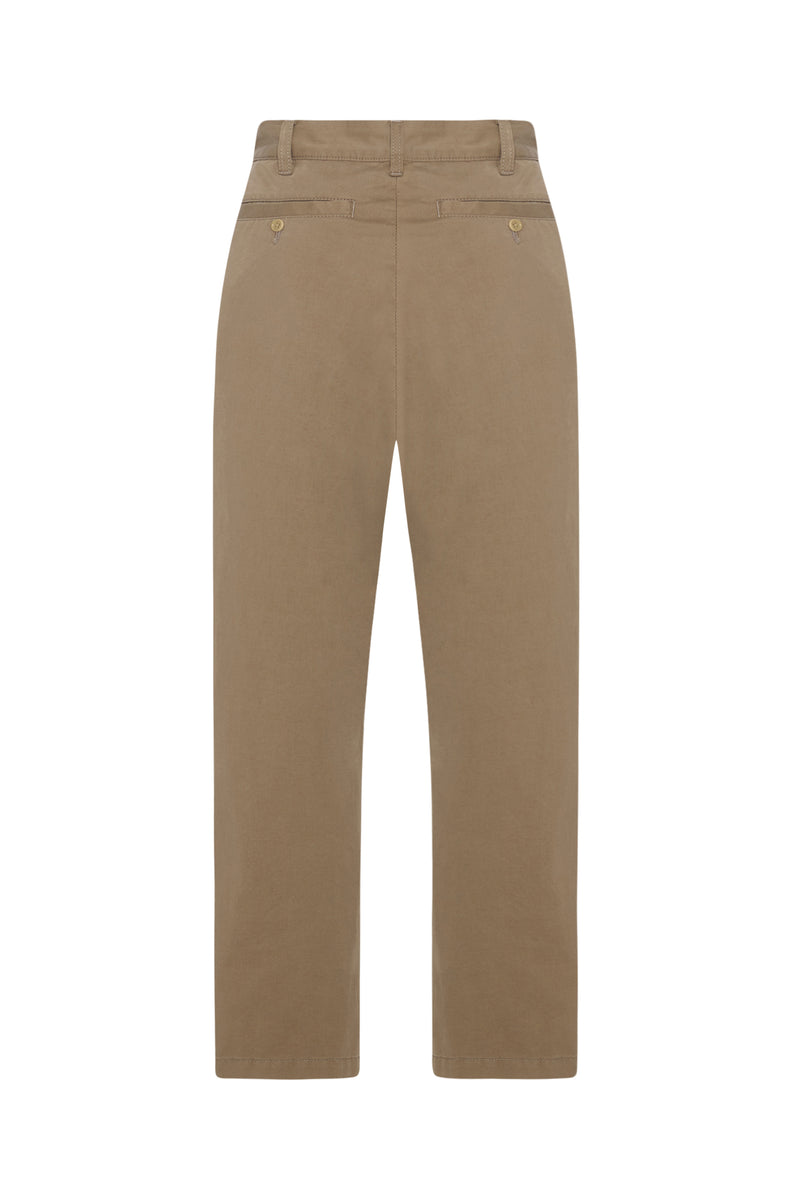 Zalenka Pantaloni in Cotone e Cashmere