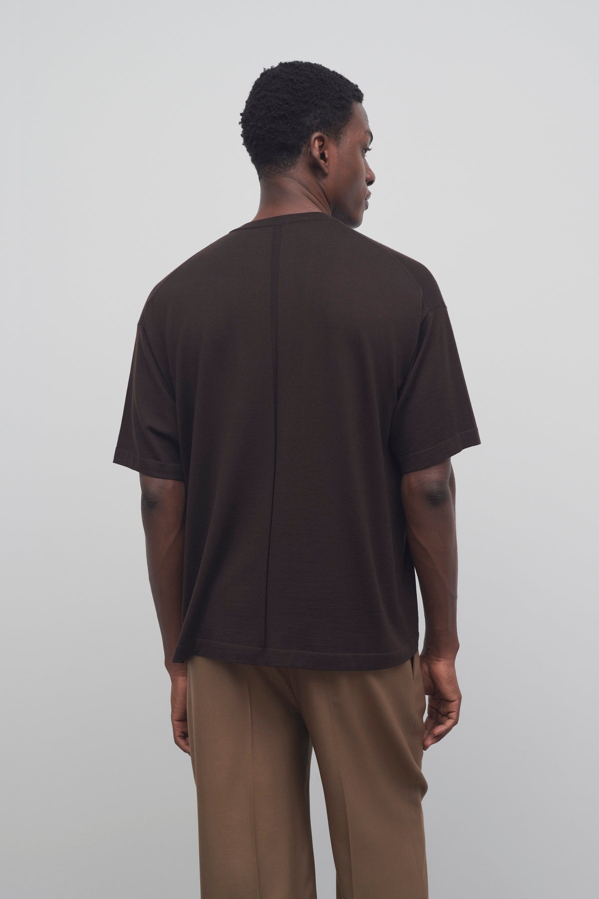 Dlomu Top in Virgin Wool