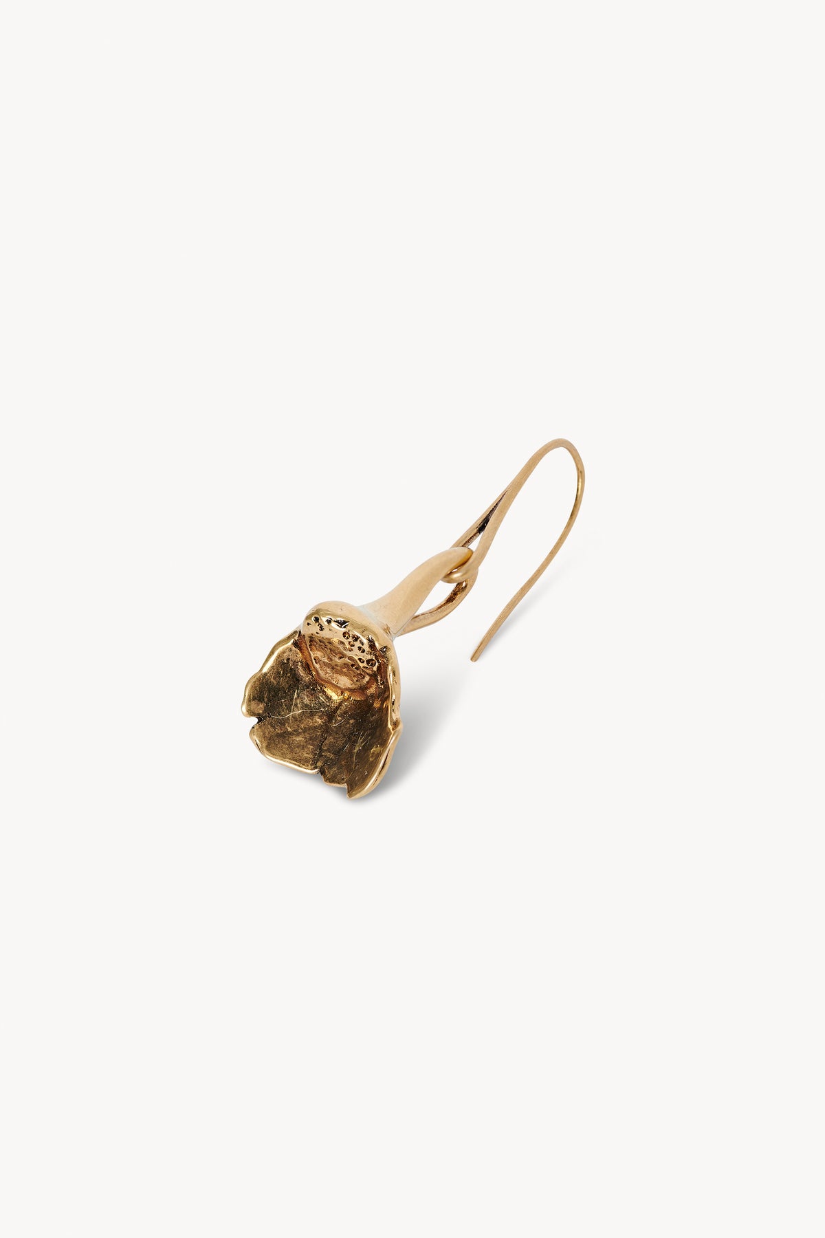 Flower Earring in Brass