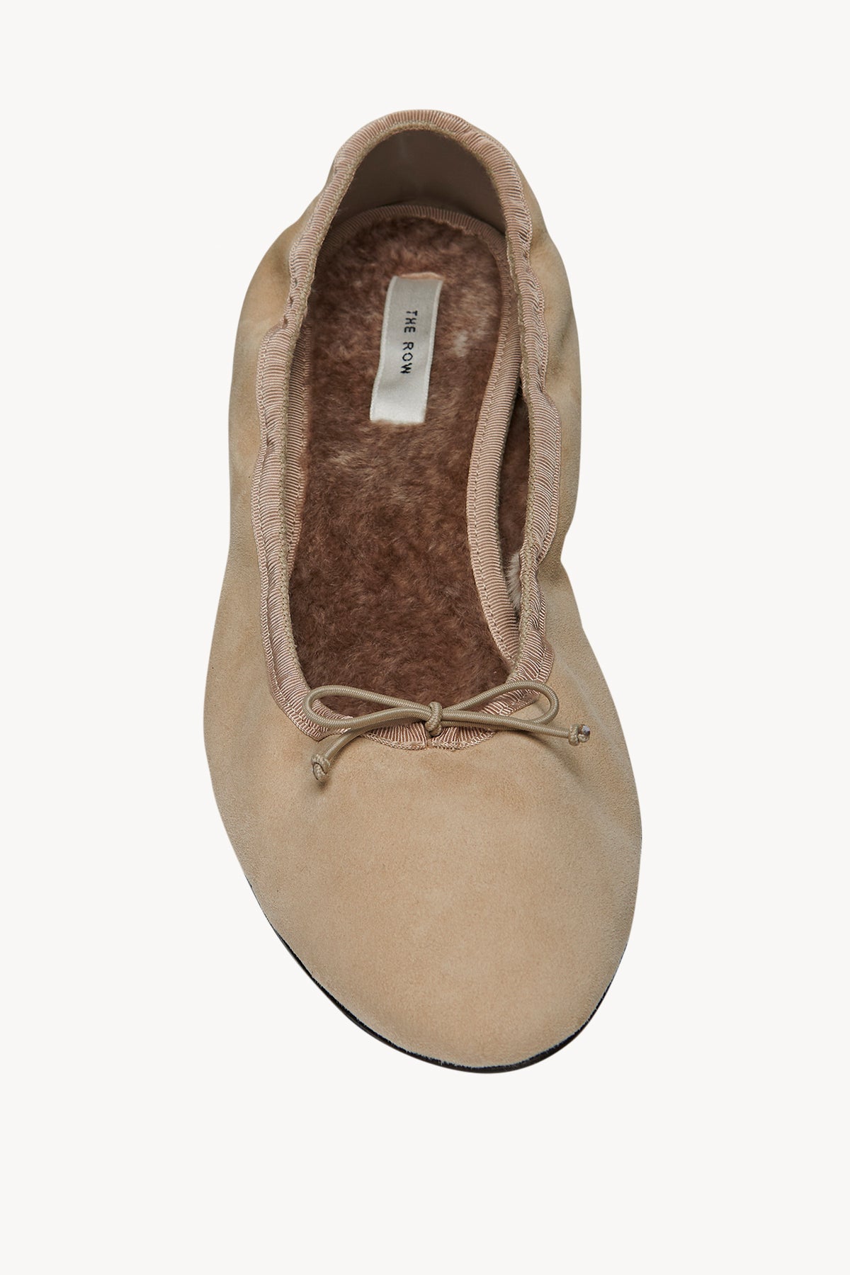 Awar Ballerine con Tacco in Pelle Scamosciata