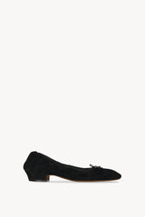 Awar Heeled Ballerina in Suede