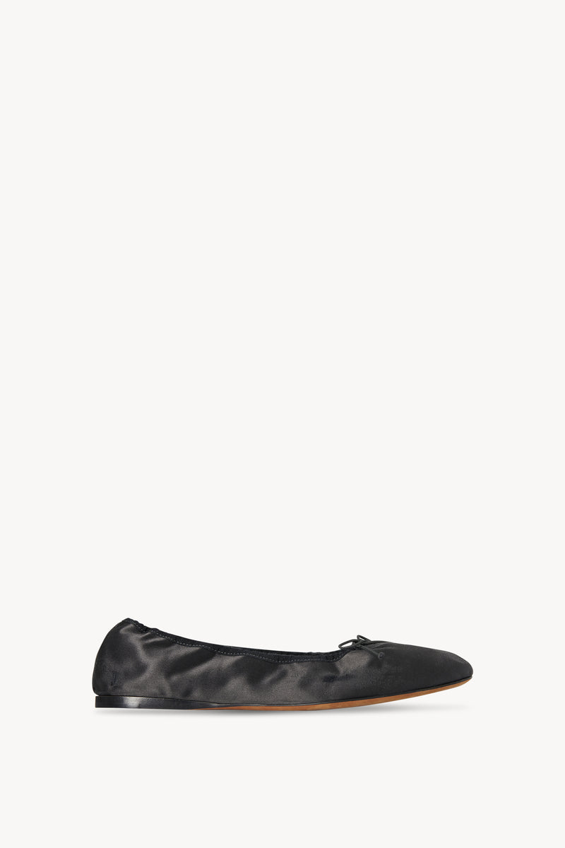 Awar Ballerina Flat in Satin