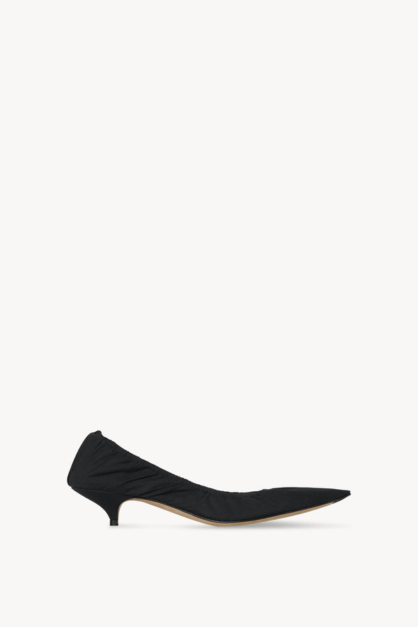 Liisa Kitten Heel in Cotton