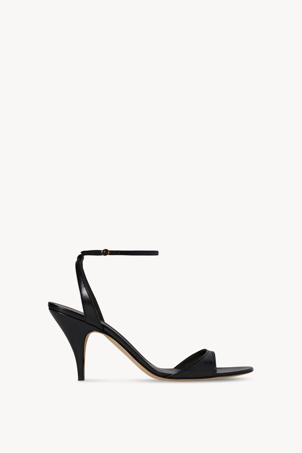 Vika Ankle Strap Heel in Leather