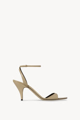 Vika Ankle Strap Heel in Leather