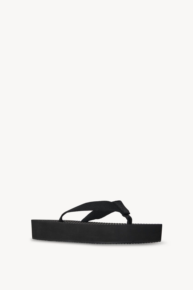 Dune Flatform Sandal in Rubber