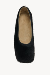 Square Ballet Flat in Pony