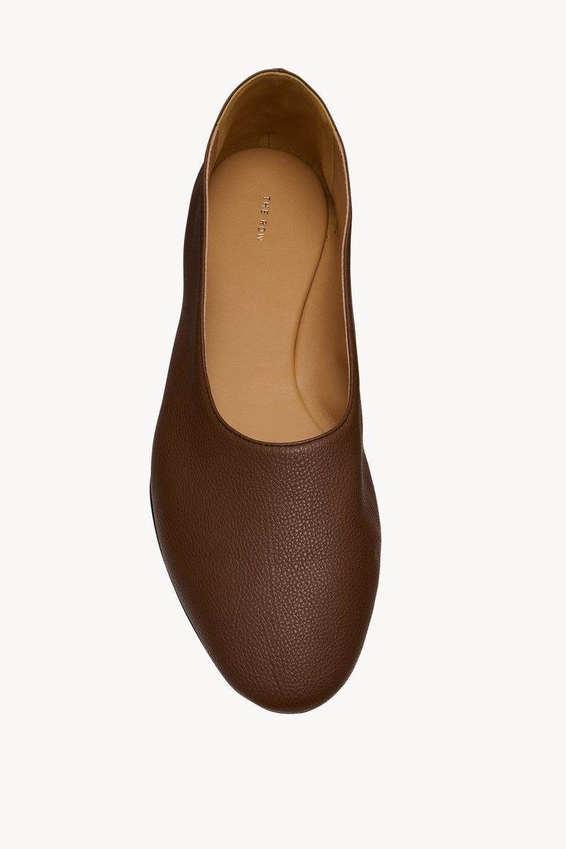Awar Zapato Plano de Cuero