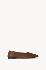 Awar Zapato Plano de Cuero